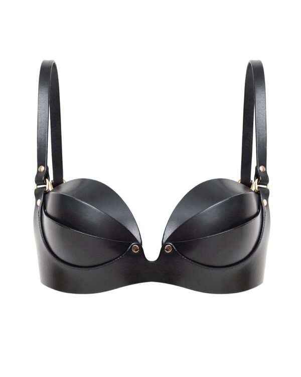 Leather Bra