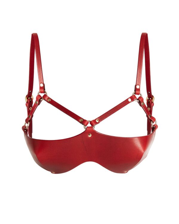 Leather Bra